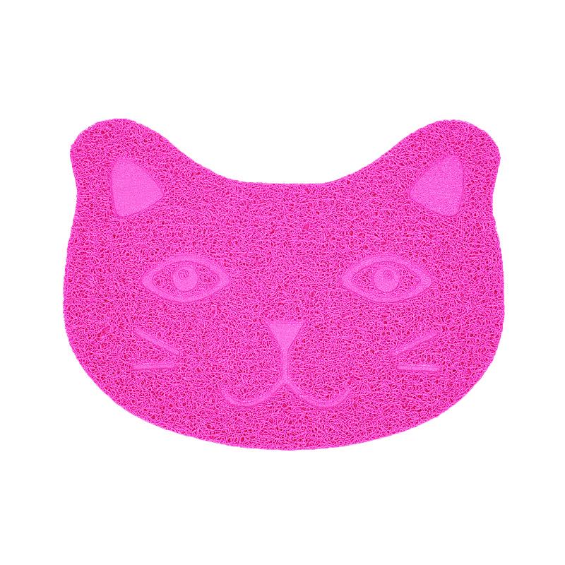 Pet Meal Mat Non-Slip Footprints Cat Litter Mat Cat Mats Cats Mats Pvc Cat Toilet Mats Pet Supplies ADM