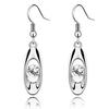Korean Rhinestone Crystal Sprouting Earrings