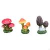 Mushroom Ornament Decoration Gift Micro Landscape Fairy Garden Flower Pot