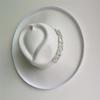Bridal Malan Flower Style Cowboy Hat All Kinds of Hats for All Seasons Summer Beach Hat Elegant Cowboy Hat Pearl Accessories