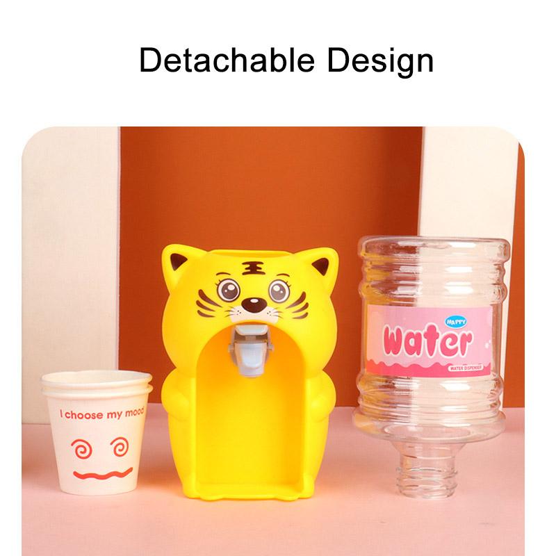 New Mini Water Dispenser Baby Toy Drinking Water Cooler Lifelike Cute Children Cosplsy Props Home Decor Ornament