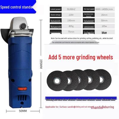 TURBOSUN Mini Variable Speed Angle Grinder CN Plug (adapter Included)