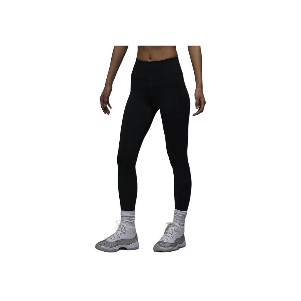 Jordan Sport Solid Quick-Dry Casual Tight Sports Pants Women Bottoms Black FB4648-010