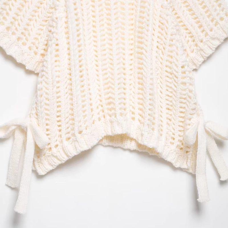 Araltay New Arrival Fashion Style Women's Clothing Fashion All-Match Pure Color Side Band Decoration Thick Needle Tops 2142116