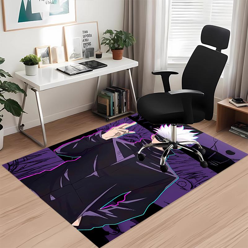 Jujutsu Kaisen Printed Carpet, for Office Chair Living Room Bedroom Kitchen Room Decor Gifts.