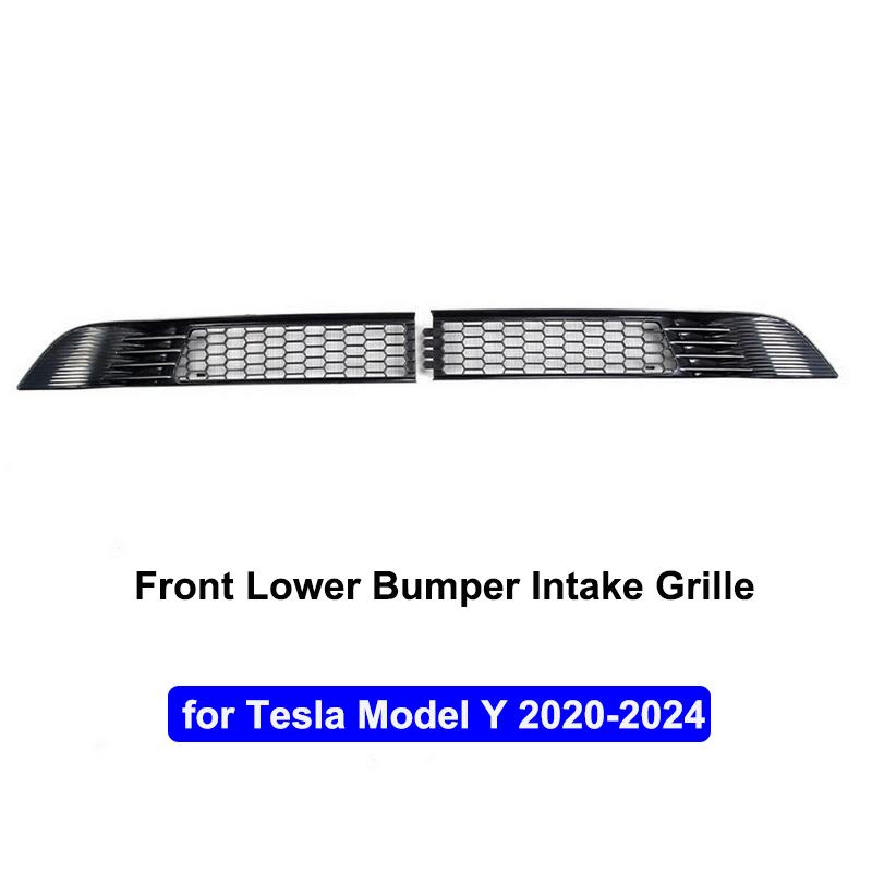 for Tesla Model Y Juniper 2025 Model 3 Highland Front Grill Guard Grille Inserts Mesh Anti Insect Net Cover Bumper Grid Filter for Model Y