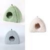 Cat Pet Product Dog Nest Plush Semi Closed Soft Comfortable Sleep Mat Warmth
