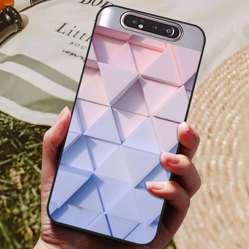 

Чехол для Samsung A80 Силиконовая задняя крышка Чехол для телефона Для Samsung Galaxy A80 Чехлы для Galaxy A 80 A805F A805 Мягкий бампер Funda for Samsung A80