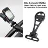 Bike Computer Holder Aluminum Alloy Road Bike Computer Integrated Handlebar Stem for Garmin Series