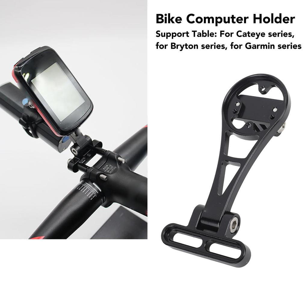 Bike Computer Holder Aluminum Alloy Road Bike Computer Integrated Handlebar Stem for Garmin Series