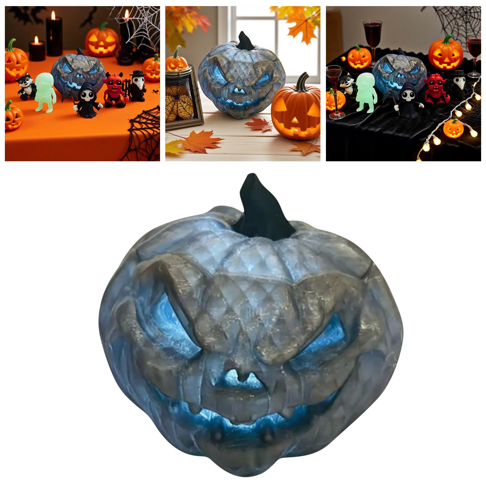 

Halloween Prop Pumpkin Wooden Box Ornament, Wooden Crafts, Holiday Gifts For Friends One Size