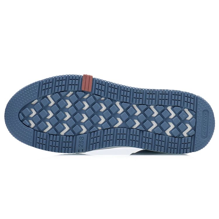 Li-Ning Domain High-Top Skate Shoes Men Skate Shoes Lime-Blue AGCR431-5