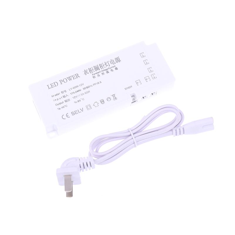 Led Cabinet Light Power Supply 24/36/48/60/100/150W Transformer 12V 24V Constant Voltage Source Adapter For Led Strip