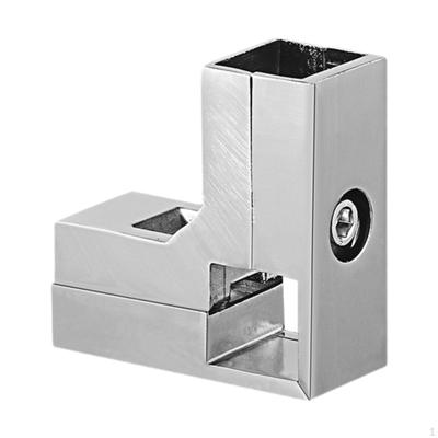 Square Tube Clamp Connector for 1" X 1" Aluminum Alloy with Included Bolts for Booth Setup