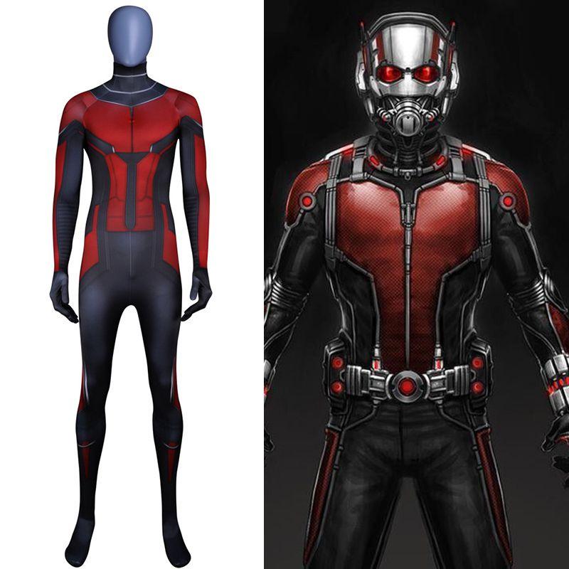 Scott Antman Tights Adult Kids Halloween Cosplay Costumes Zentai Suit 3d Print