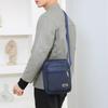 Business Leisure Mens Crossbody Bag Large Capacity Portable Handbag Multi Layer Waterproof Shoulder Bag For Commute