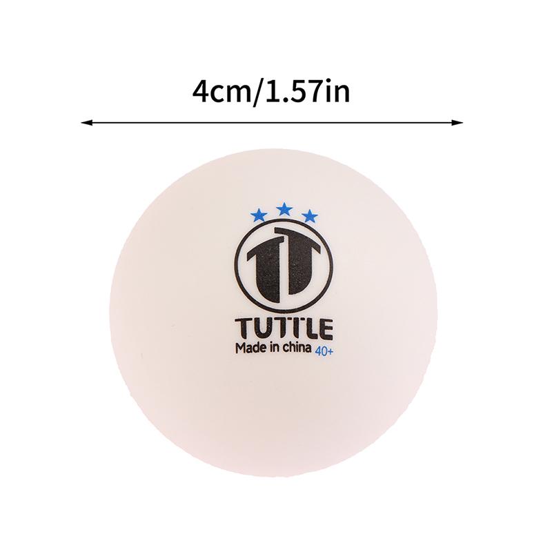 10Pcs 3-Star Professional Ping Pong Balls 40Mm High Elasticity Games Supplies