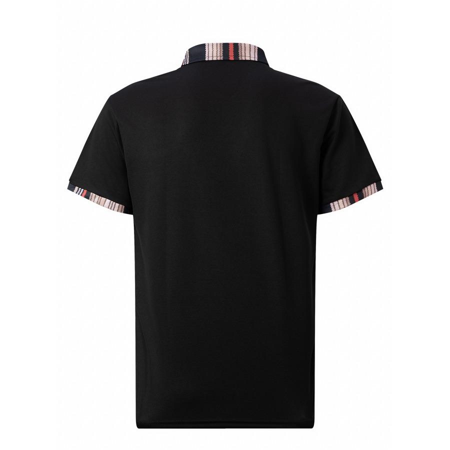 Men's Summer Tops Lapel Casual T Shirt Fake Pocket Short Sleeve POLO Shirts