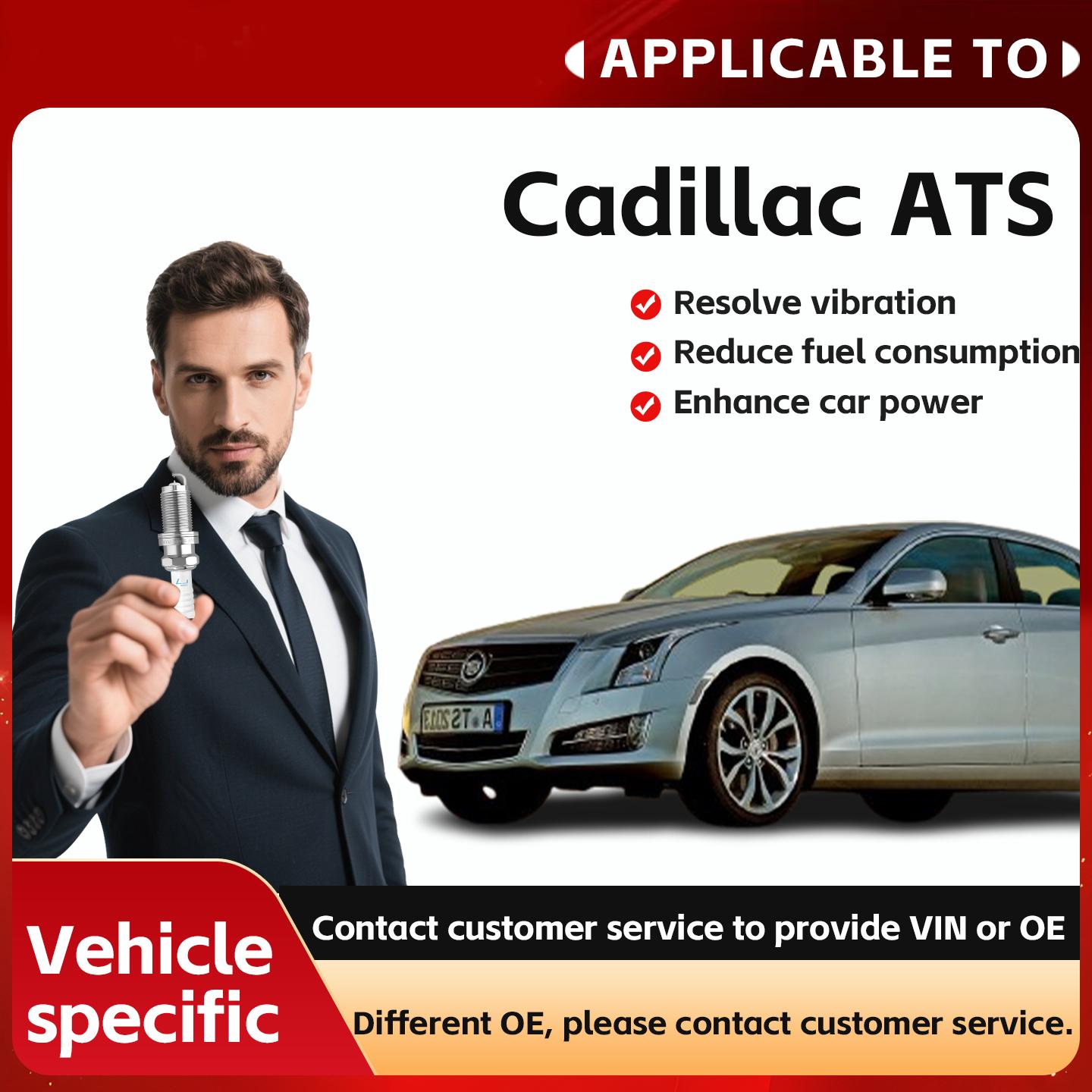 

Suitable for Cadillac ATS original car upgrade special car spark plug original car original spark plug ProvideVINToCS