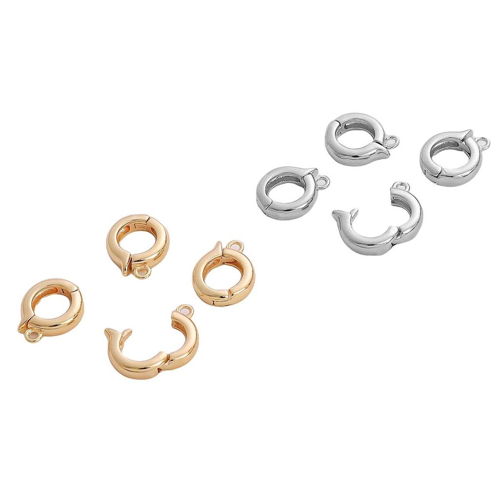 Copper Round Versatile Universal Pearl Buckle Clasps Lobster For DIY Accessories Jewelry Making