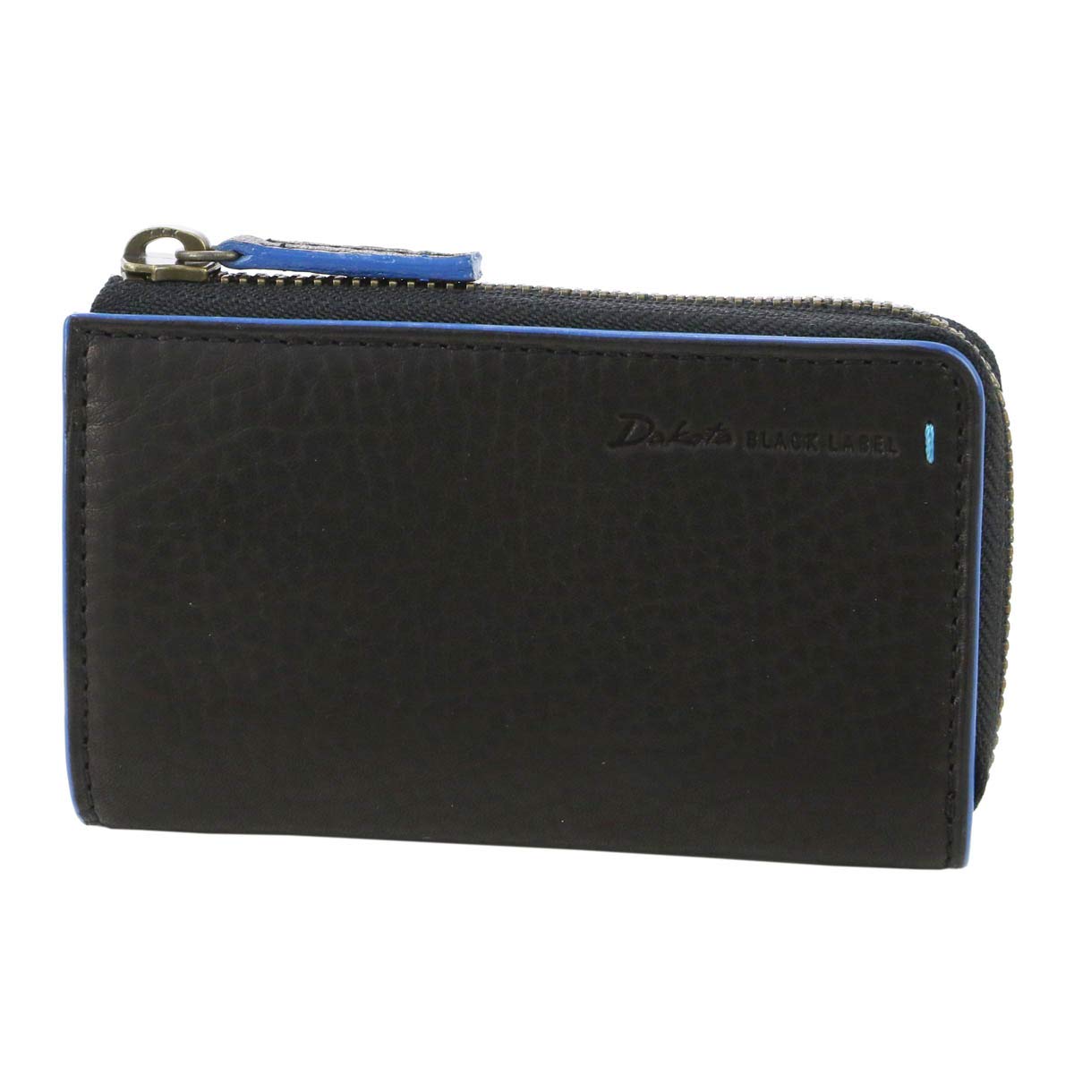 

Чорний шкіряний чохол для ключів з чорною ручкою [Dakota Label] Чоловічий BL-620114-10 чорний