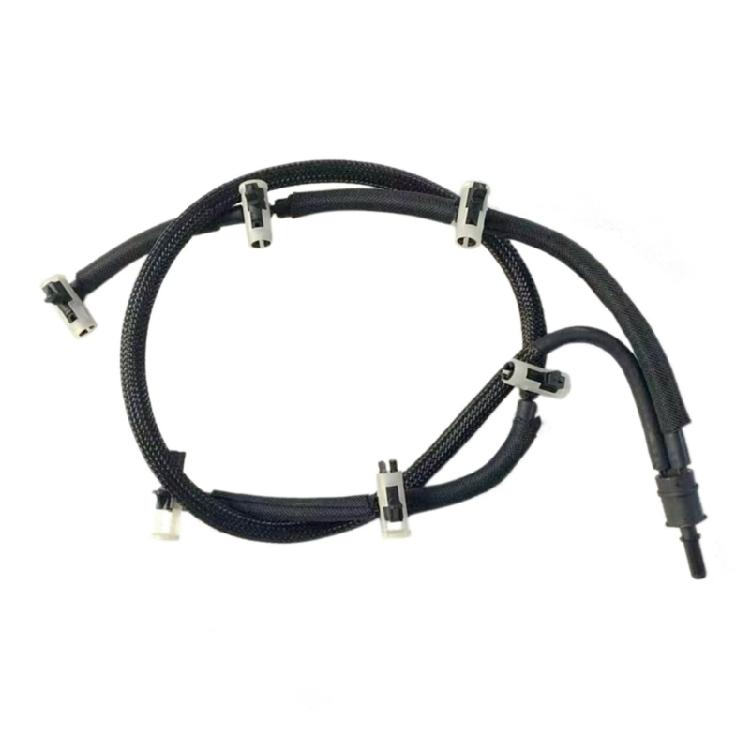 Fuel Injector Return Pipe Leak Offs and Clip LR013196 LR032107 Fuel Overflow Hose for Select Models