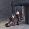 2025 Summer New Retro Cool Boots Hole Shoes Zipper Platform Shoes Ethnic Fashion Women's Shoes Women's Muffin Shoes