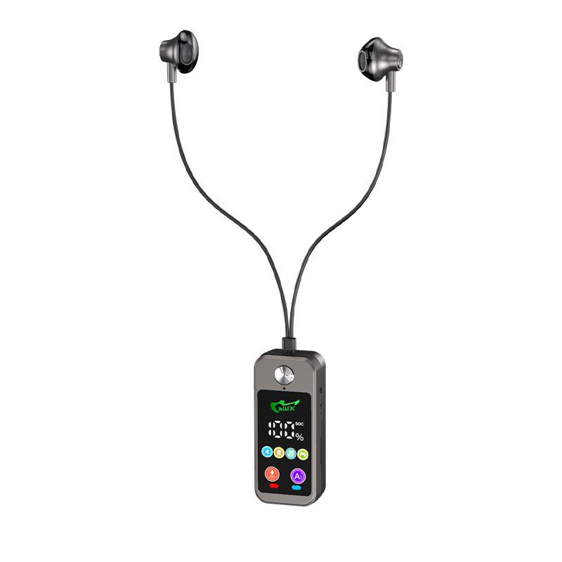 Clip On Bluetooth 5.4 Wireless Gaming Earphones Tf Card K Song Monitor Mode In Ear Earphones For Sports Driving Live Broadcast