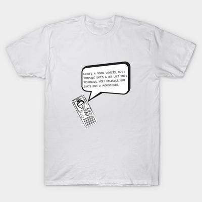 T-Shirt Damen Alan Partridge Lynn Burt Reynolds Zitat Harajuku Print Kawaii T-Shirt Sommer Kurzarm Damen T-Shirt Oberteil