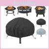Durable 210d Oxford Fabric Waterproof Outdoor Fire Pit Cover For Dust Protection