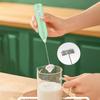 Milk Frother Rechargeable Handheld Frother Removable Kitchen Gadgets Reusable Baking Tool for Home Restaurants Coffee Shop
