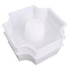 Ziegelform für Rasenpflastersteine mit mittlerem Loch DIY-Wege Form mit mittlerem Loch Gartenwege Kunststoff-Ziegelform Pflasterbelag Gehweg Formen