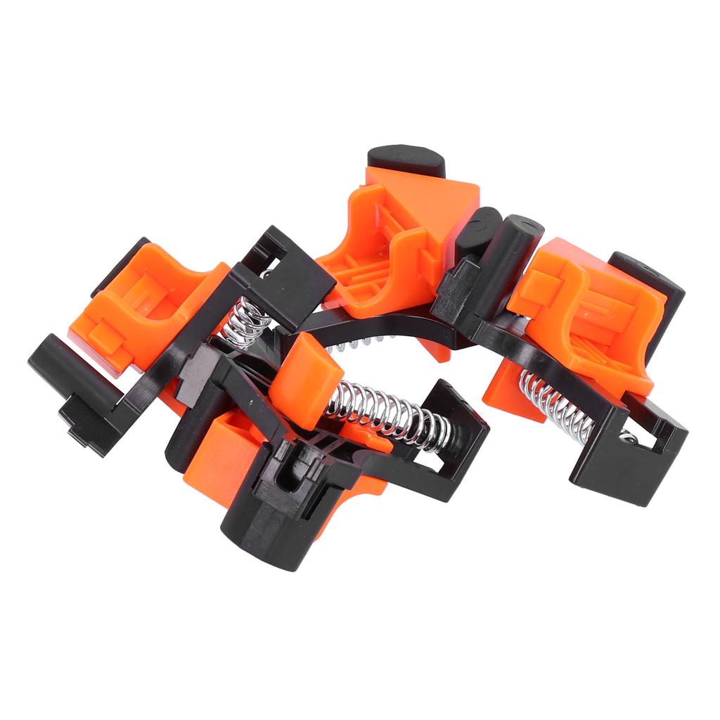 4Pcs Woodworking Corner Clamp 90 Degree Right Angle Clip Furniture Connection Fixing Tools