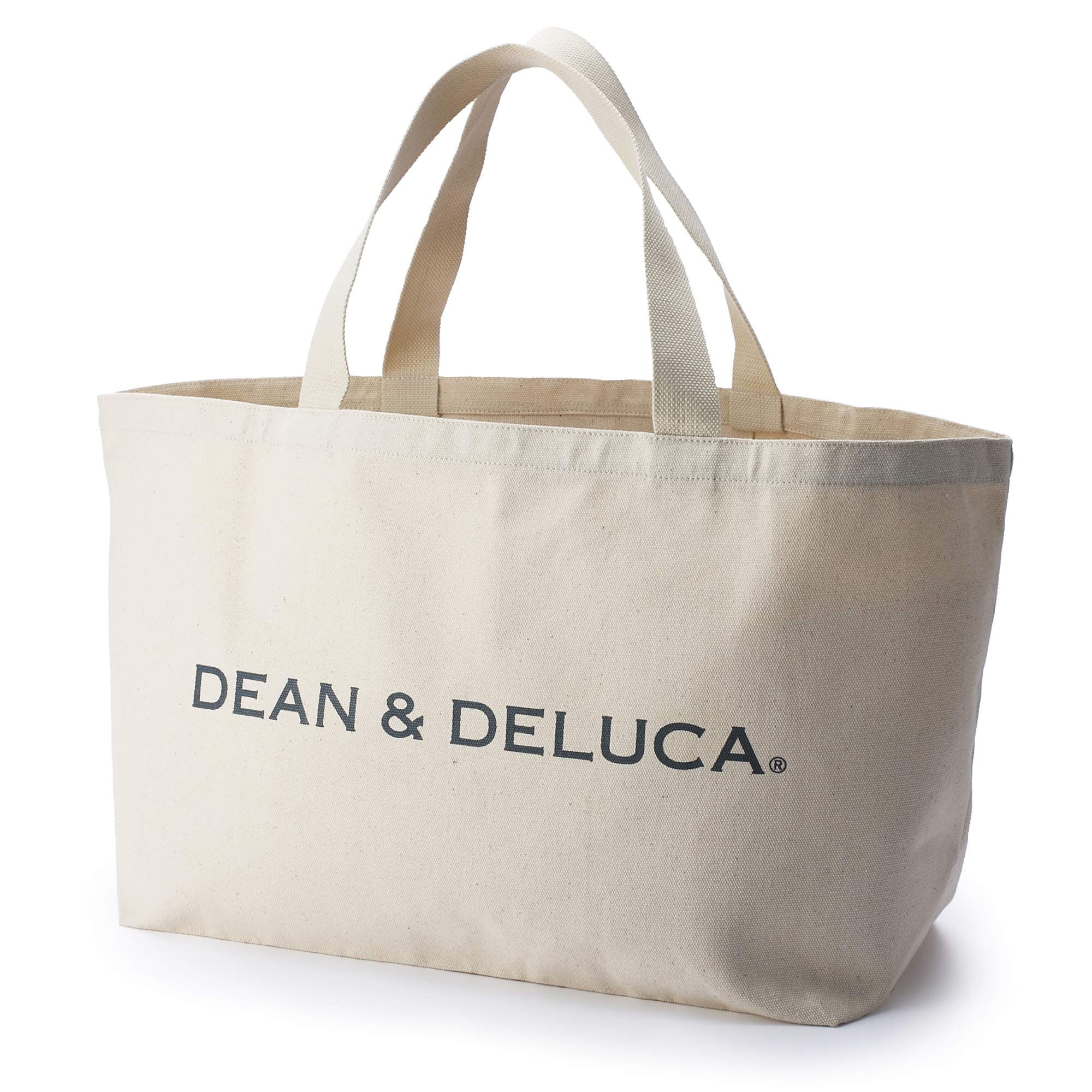 

Dean & Deluca Big Tote Bag, Natural, with Inner Pocket, Large Capacity, 35 x 64.5 x 20cm, Handle Length 56cm
