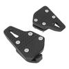 Motorcycle Rear Brake Lever Foot Pedal CNC Aluminum Alloy Enlarge Extension Plate Pad Replacement for F900r 2019‑2021Black