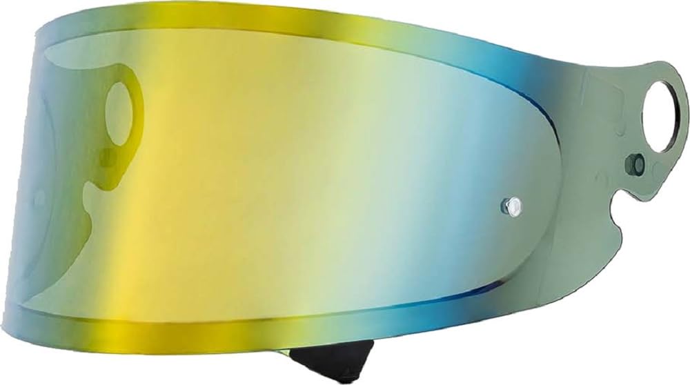 

Motorcycle Helmet Mirror Shield EXTRA Shield Shoei Dark EX119800 [Yamashiro] (Extra Shield) CPB-1V Smoke/Gold [Compatible with Glamster]