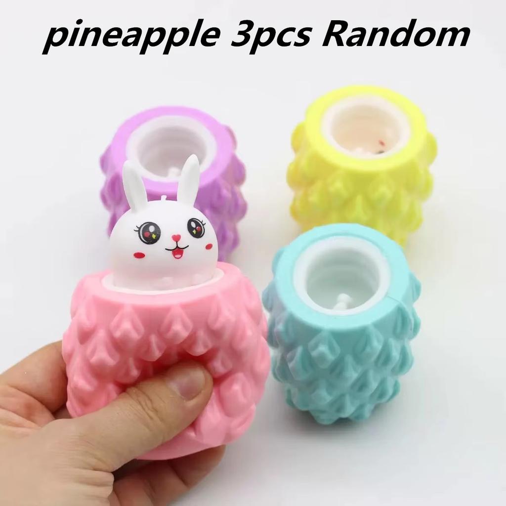 Lustiger Kürbis Eichhörnchen Astronaut Block Squeeze Anti-Stress Spielzeug Versteckspiel Figuren Stressabbau Fidget Spielzeug Für Kinder Erwachsene