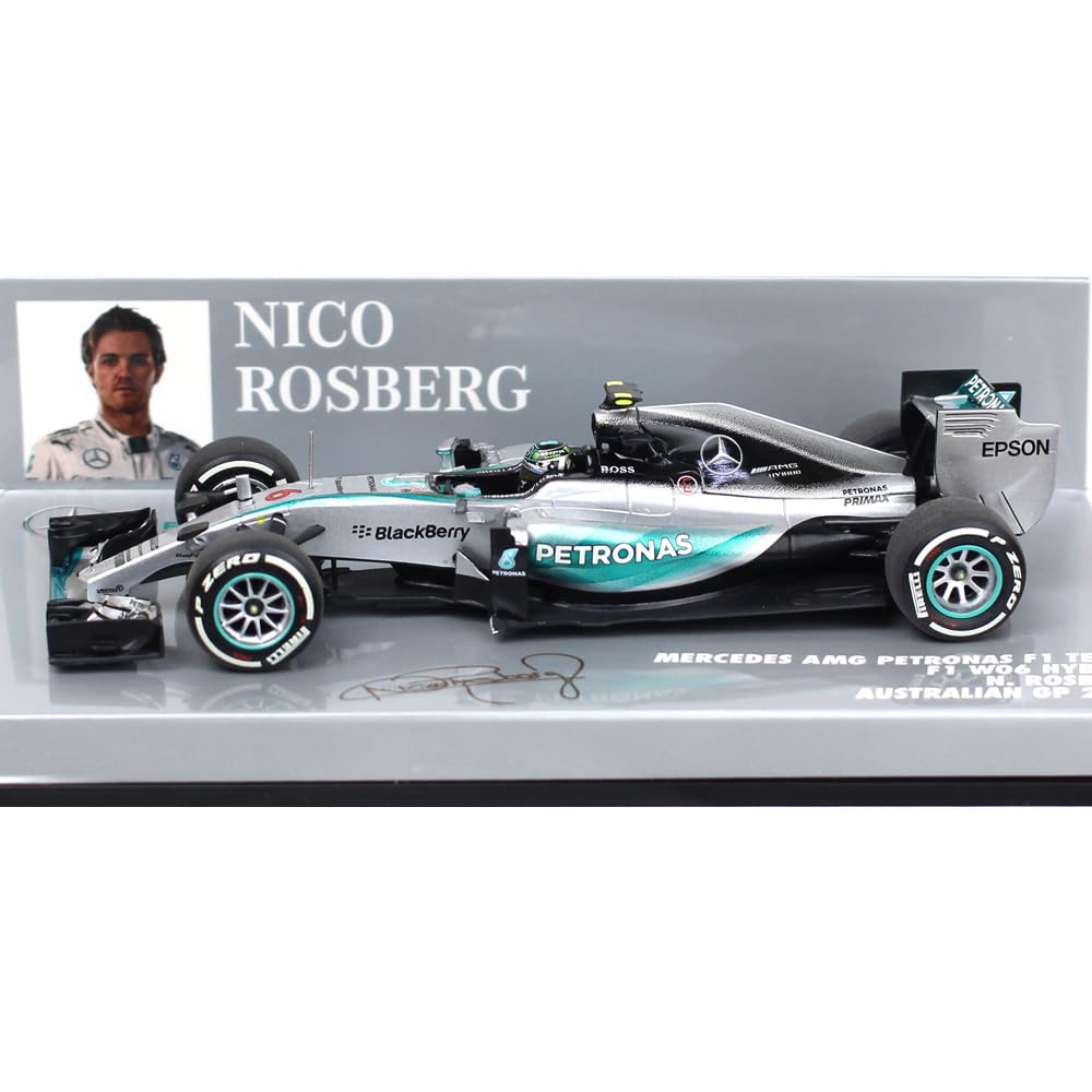 Minichamps Mercedes AMG Petronas F1 Team W06 Hybrid 2015 F1 Australian GP Rosberg 1/43 #6 N.