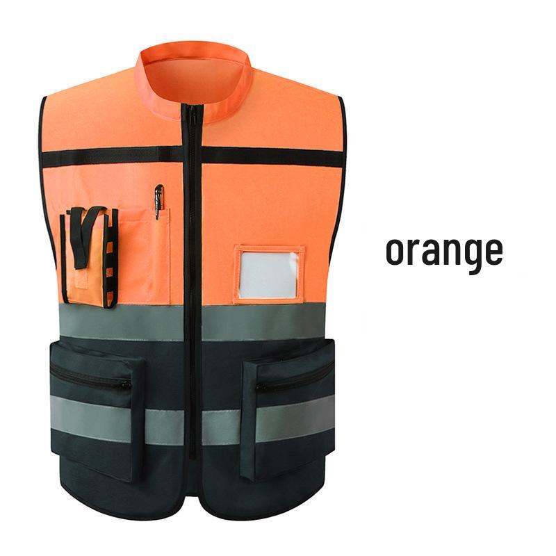 Vestă de siguranță reflectorizantă LIKAI pentru motociclism și construcții