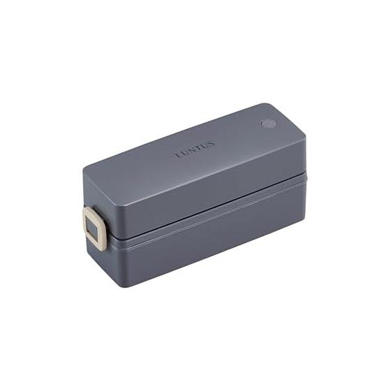 Ланч-бокс Asbel Smart Lock Slim Antibacterial C Lantus SS-T600N 2 яруса серый