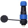 Aviation Plug Socket Durable Stable Safe Reliable Corrosion Resistance Connector for Program Controlled Machines2 Pin