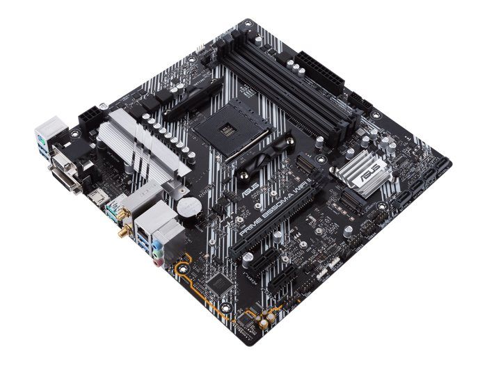 Carte mère - asus - prime b550m-a wifi ii - amd b550 - emplacement am4 micro atx