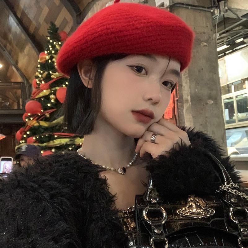 Beret Wool Highquality For Women In Multiple Colors Stylish And Warm Winter For