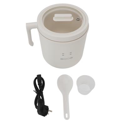 Mini Rice Cooker Stainless Steel Multifunctional Electric Hot Pot Mini Soup Cooker for Dorm Office