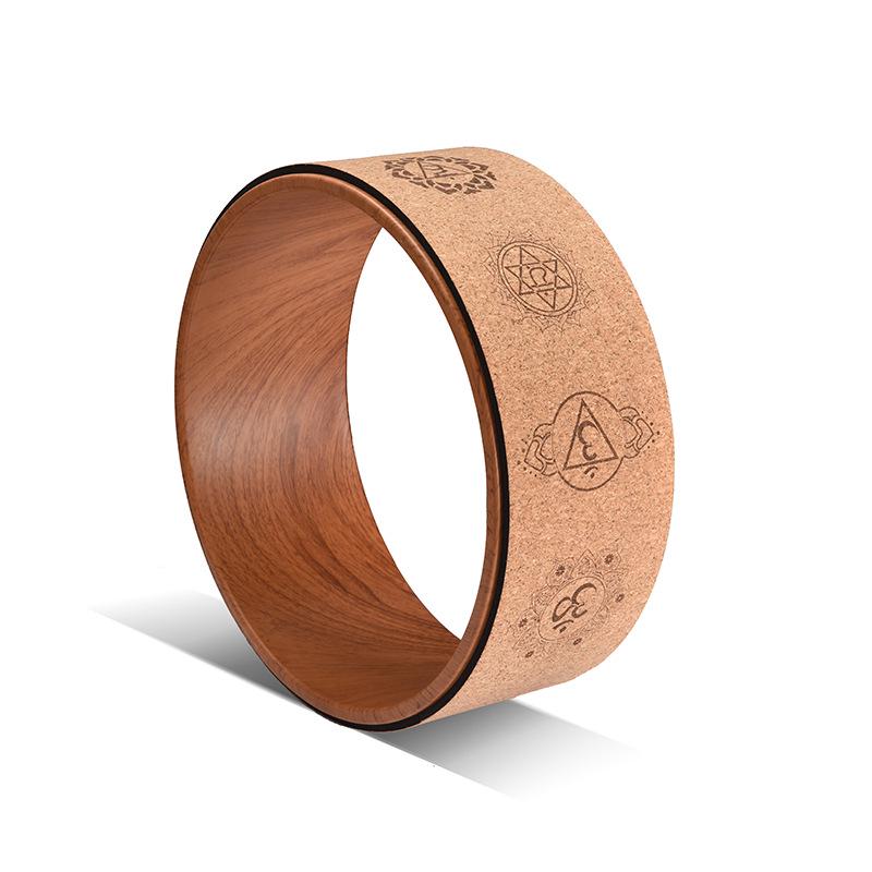 PU Yoga Rad & Pilates Ring für Rückbeugen und Fitness