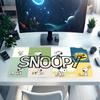 1Pc Snoopy'S Adventures Woodstock Gaming Mouse Pad Keyboard Desk Mat Non-slip Rubber Lock Edge Waterproof Computer Mousepad for Office Home Decor S127