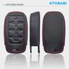 Leather Car Key Cover Smart Remote Control Fobs Shell Cases Auto Accessories For Dodge Ram 1500 Pickup