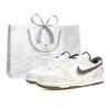 Nike Big Wa Sai Coverage Slip Resistant Abrasion Resistant Low Top Skateboard Shoes Unisex Beige Brown 854166-101(Team2161-)