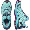 [Salomon] Trail Running Shoes XA PRO 3D WOMEN, Blue Curacao/Bluebird/Dark Purple, Size 24.5 Cm