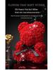Handmade Everlasting Rose Bear DIY Kit for Valentine's & Qixi Festival